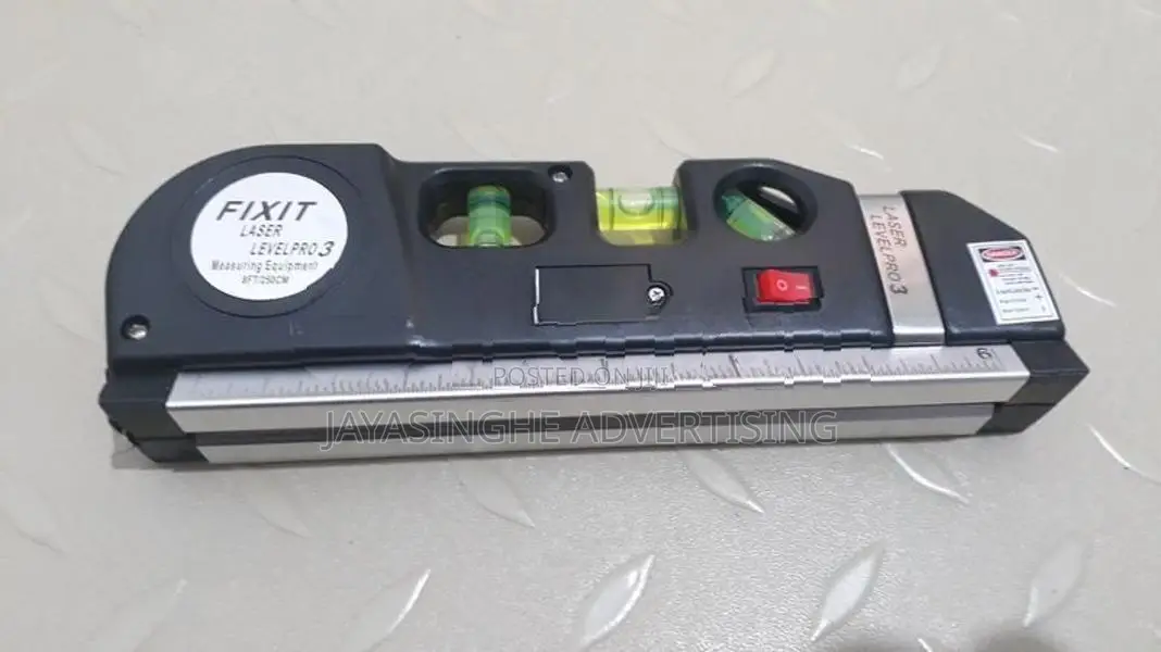 Laser Level With Measuring Tape