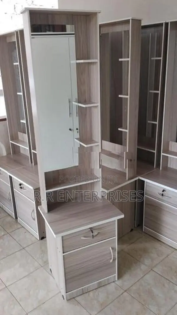 New 1 Door Melamine Dressing Table