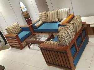 Teak Wood Sofa Set