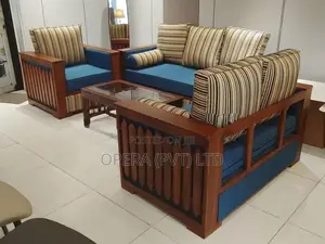 Teak Wood Sofa Set