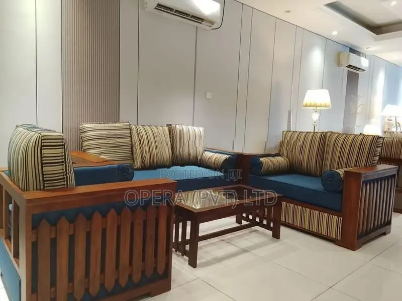 Teak Wood Sofa Set