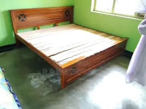 New 6*6 Ft 72"*72" Teak King Box Bed