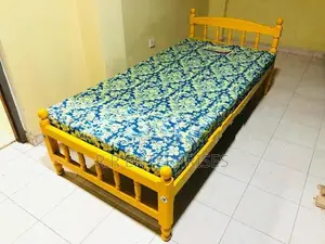 New 6*3 Ft Single Bed And DL Mattresses