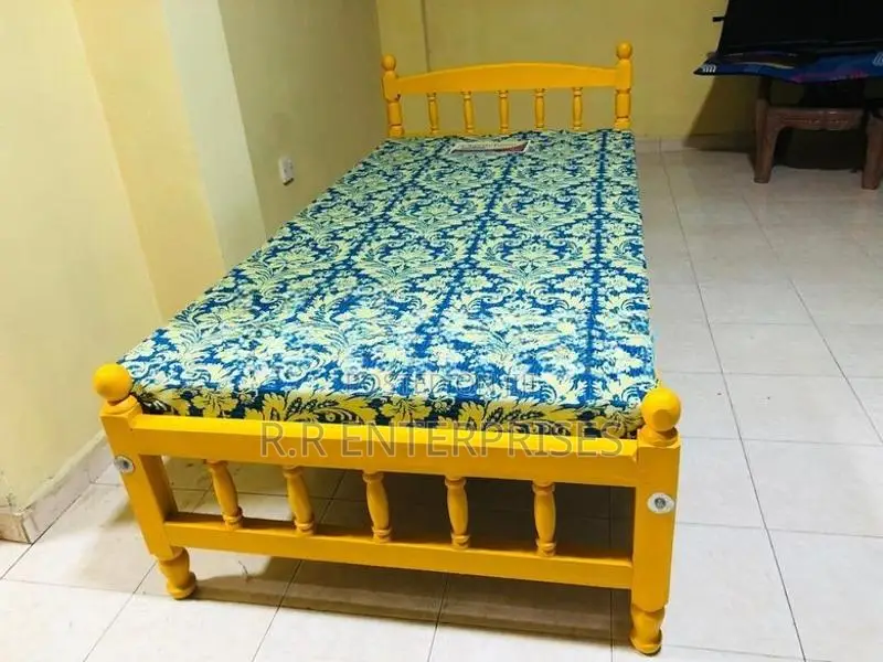New 6*3 Ft Single Bed And DL Mattresses