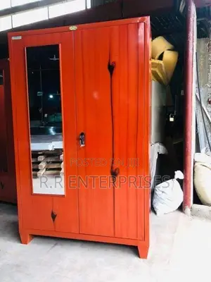 New 6*4 Ft Steel Cupboard with Mirror