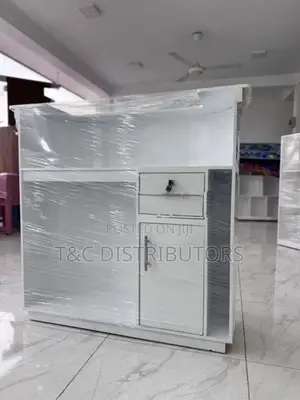 White Reception Table