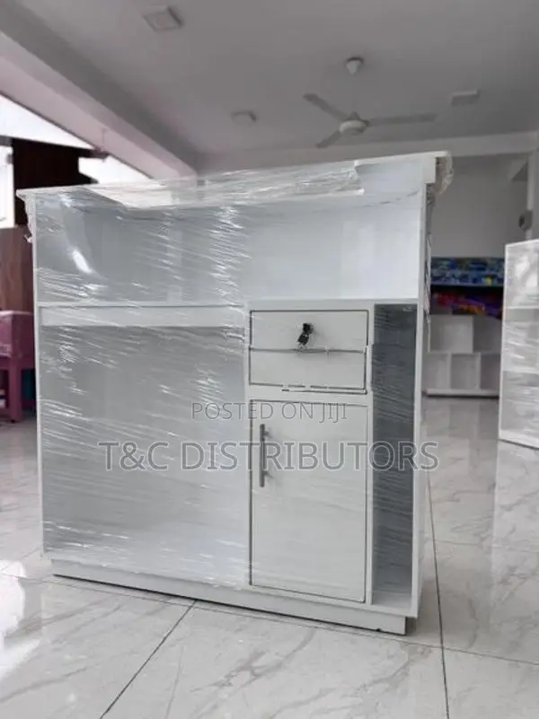White Reception Table