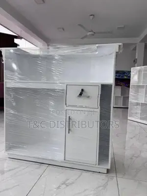 White Reception Table