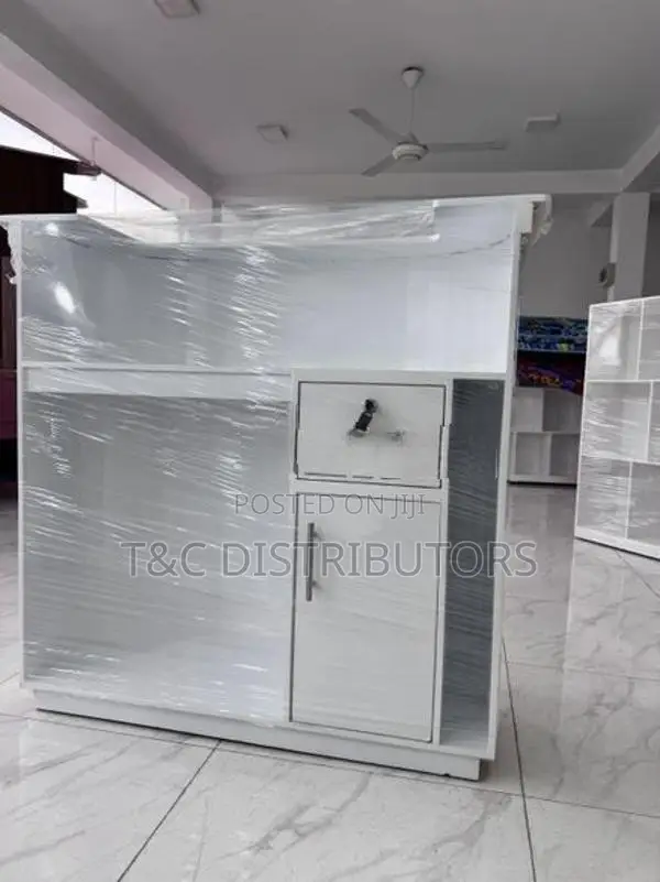White Reception Table