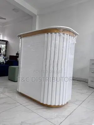 White Reception Table
