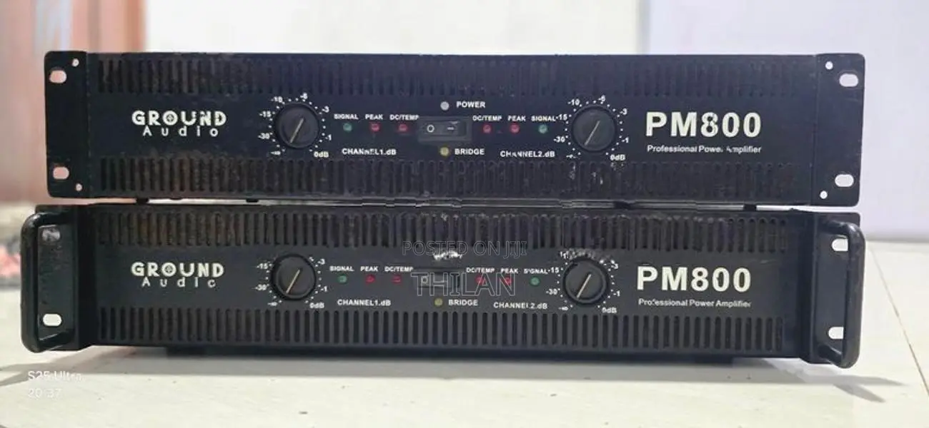 Ground Audio PM800 Power Amplifier