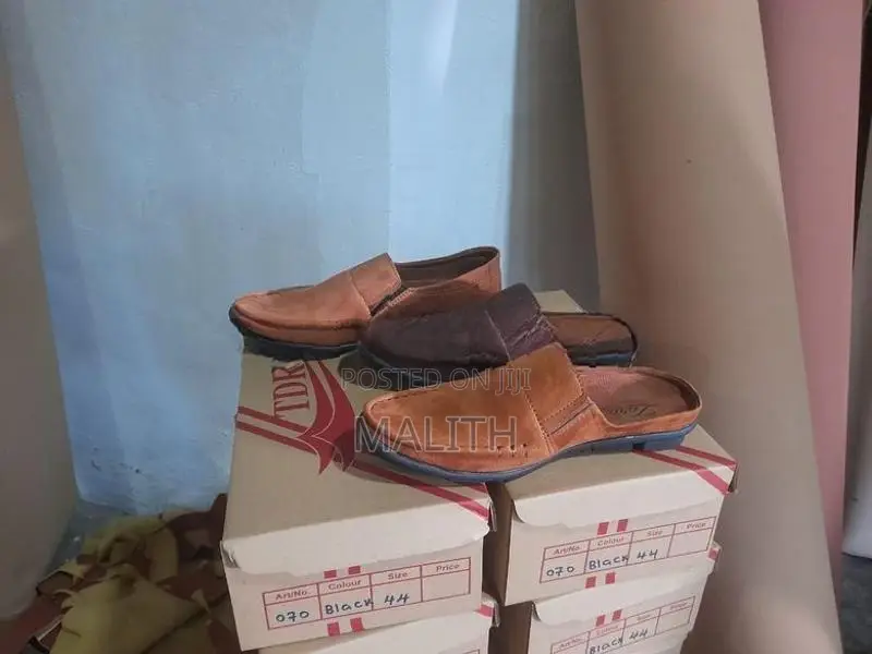 Leather Half Shoes
