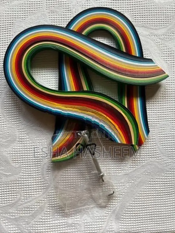 Rainbow Quilling Strips