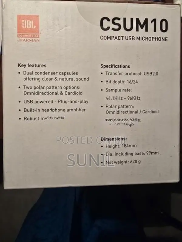 Compact USB Microphone
