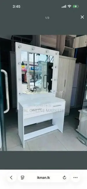 White Dressing Table (D-30)