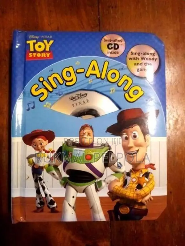 Toy Story Sing Along Lyrics With CD Book