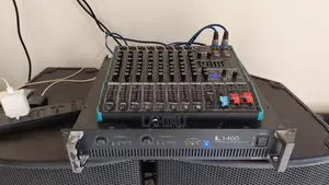 6 Line Mixer with Power Amplifier