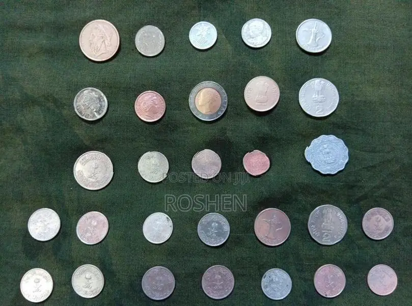 Old Coin Collection Vintage Coins