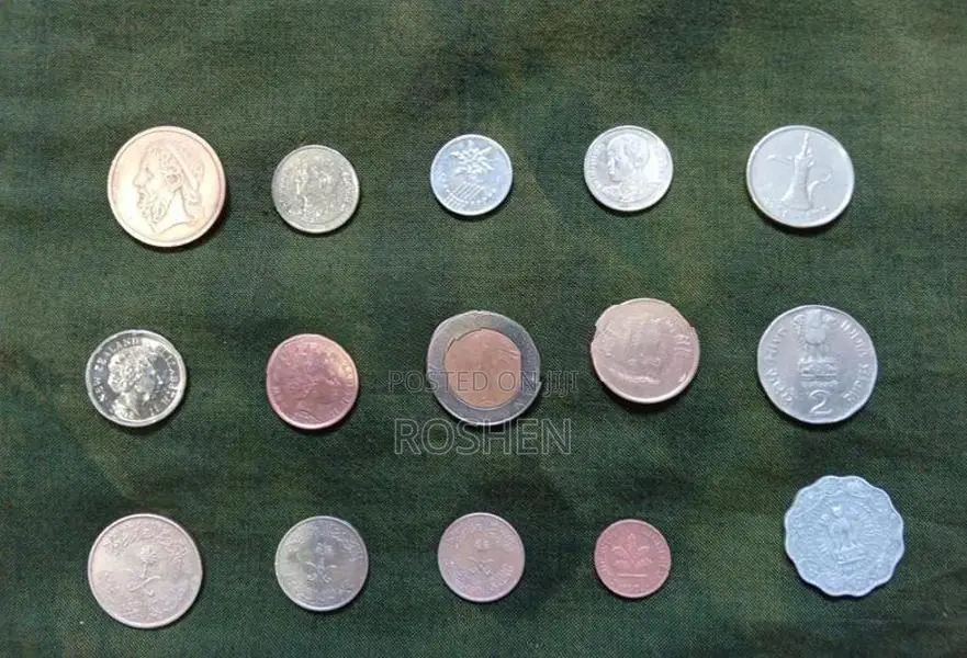 Old Coin Collection Vintage Coins