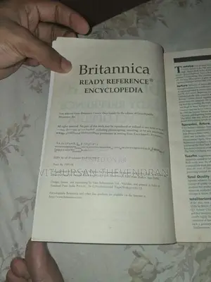 Britannica Ready Reference Encyclopedia Book Set