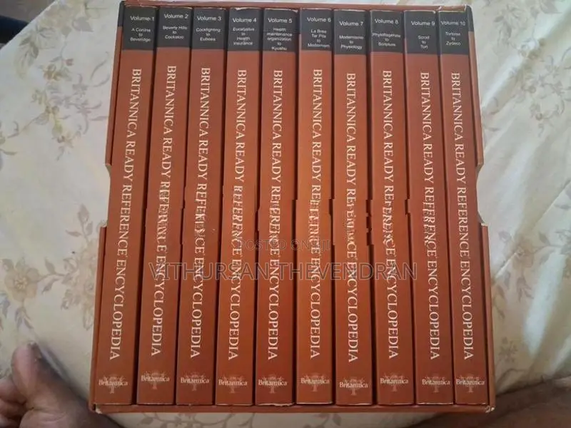 Britannica Ready Reference Encyclopedia Book Set