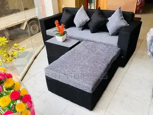 Sofa Set with Stool Pillow