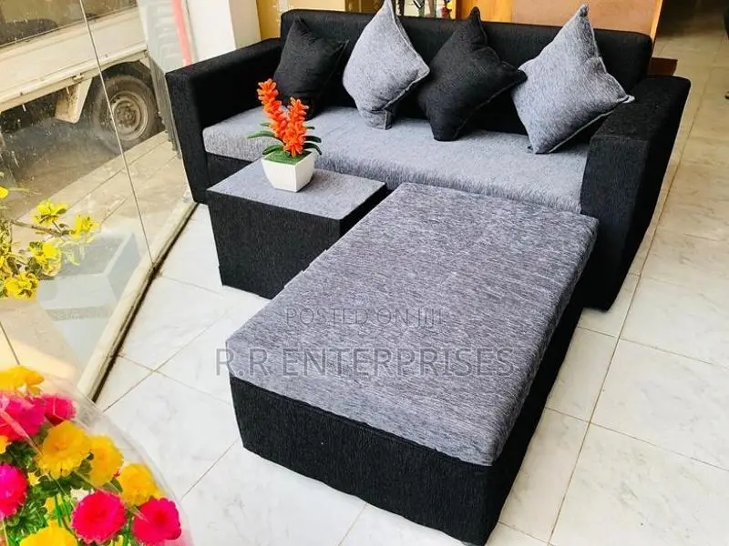 Sofa Set with Stool Pillow
