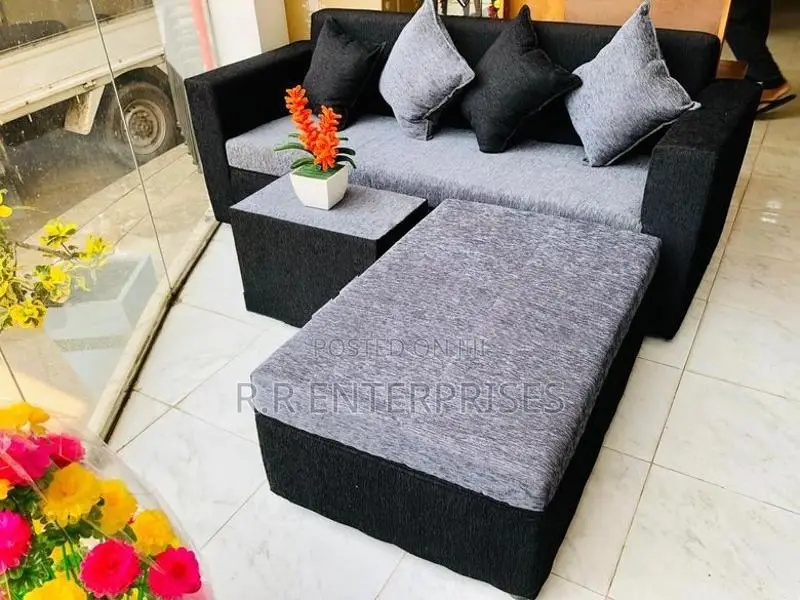 Sofa Set with Stool Pillow