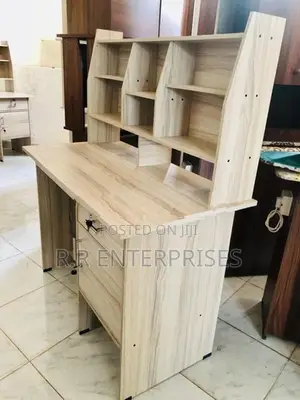 New Ash White Rack Writing Table