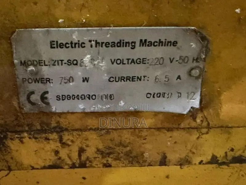 Electric Pipe Threading Machine