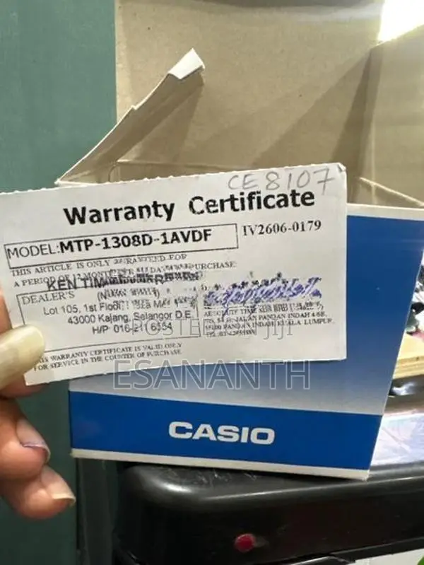 Casio Watch