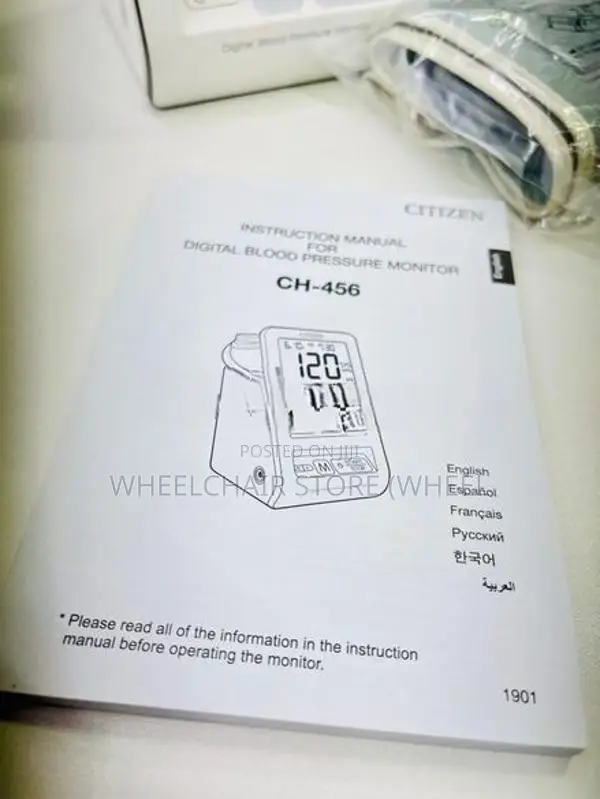 Citizen CH-456 BP Monitor