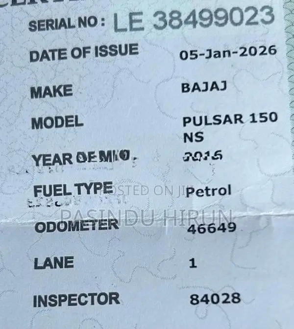 Bajaj Pulsar 150 2016