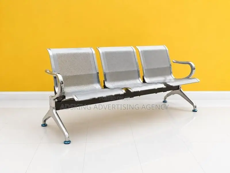 New Lobby 3 Seater Office Chair