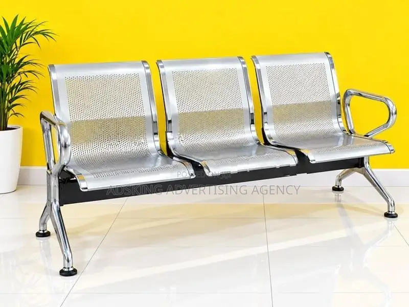 New Lobby 3 Seater Office Chair