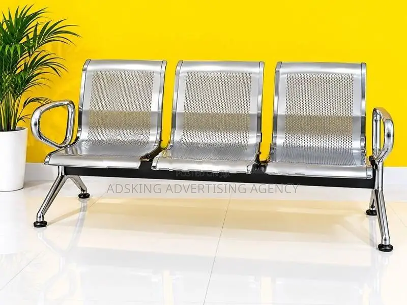 New Lobby 3 Seater Office Chair