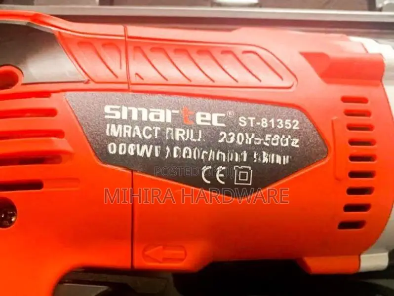 950 Watts Smartec Impact Drill Machine Hammer Drilling Walls Metal Woo