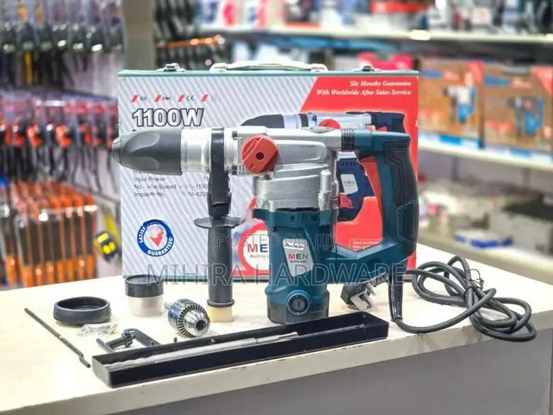 Men 2638 3 Functions 1100 Watt Rotary Hammer Hilti Drill breaker Machi
