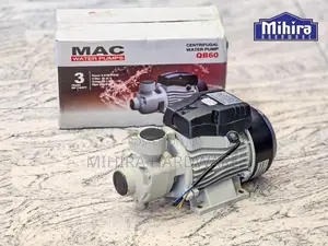 Centrifugal Water Pump MAC QB60 0.5HP Motor Small impeller