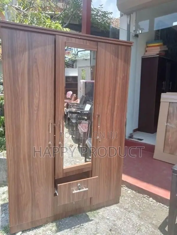 3 Door Melamine Dressing Wardrobe -Hpwb03