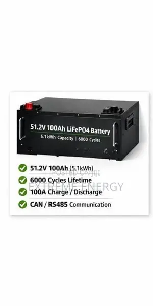 Lithium Battery (5.1kWh) Solar Hybrid / Off-Grid – 6000 Cycles
