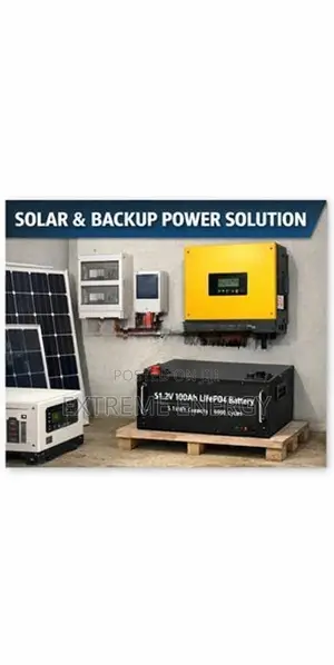Lithium Battery (5.1kWh) Solar Hybrid / Off-Grid – 6000 Cycles