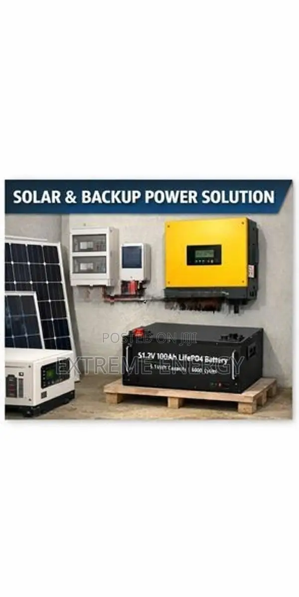 Lithium Battery (5.1kWh) Solar Hybrid / Off-Grid – 6000 Cycles