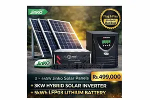 Plug & Play Solar Backup System 3kW – Rs.199,000