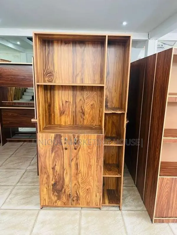 MODERN SIDE RACK 5FT BOOK CUPBOARDS