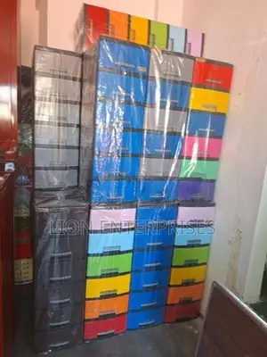 6 Drawer Plastic Cupboards