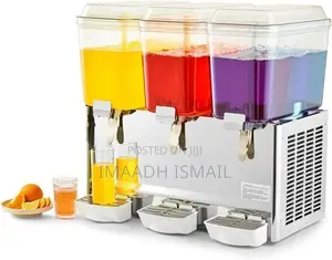 BEVERAGE JUICE DISPENSER - 18L X 3 TANKS