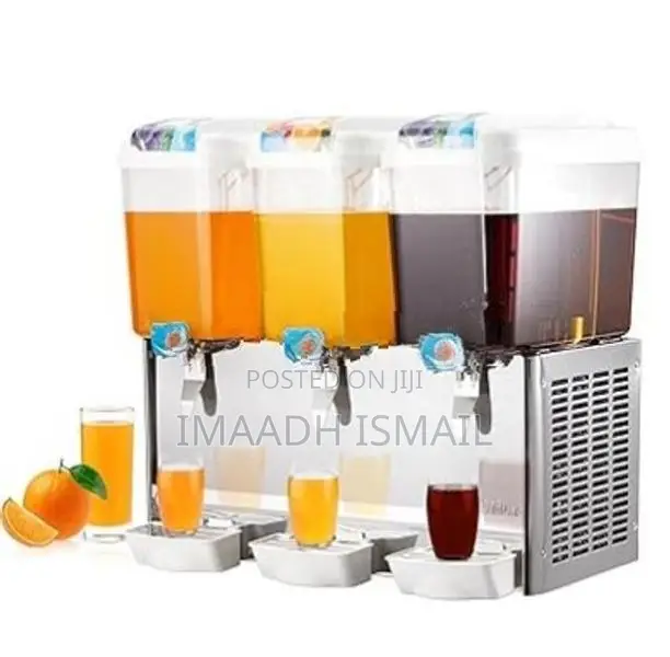 BEVERAGE JUICE DISPENSER - 18L X 3 TANKS