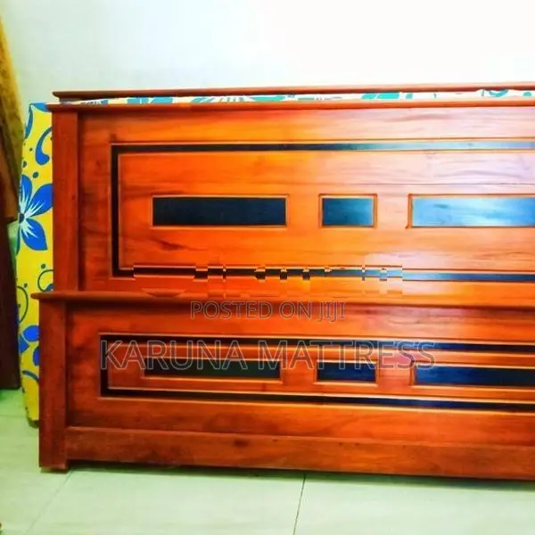Teak Wood Box Bed