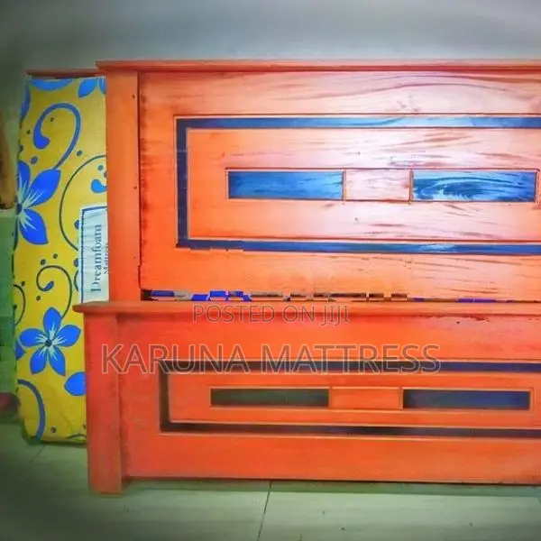 Teak Wood Box Bed